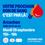 Collecte de sang d'Arcachon